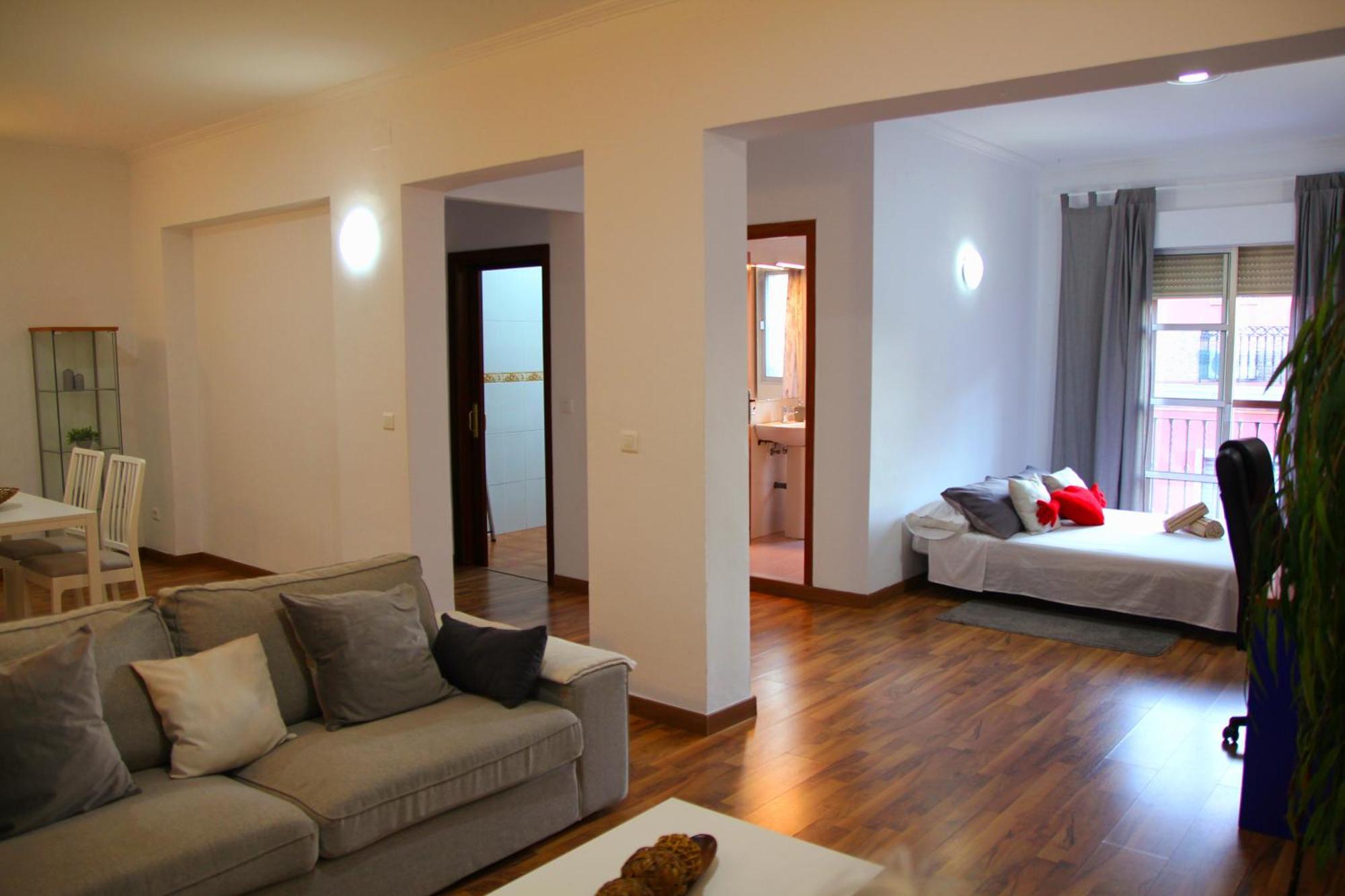 Villa Ahumor Apartamento Entero 20 M Sevilla -6Pax ดอสเอร์มานัส ภายนอก รูปภาพ